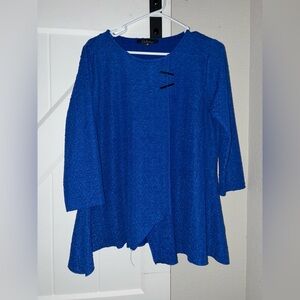 Modest women’s royal blue top